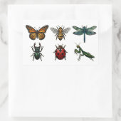 Glas-in-lood Insecten & Bugs Sticker Set (Tas)