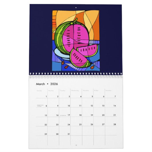 Glas in lood Inspirations 2022 Agenda Kalender (Mar 2026)