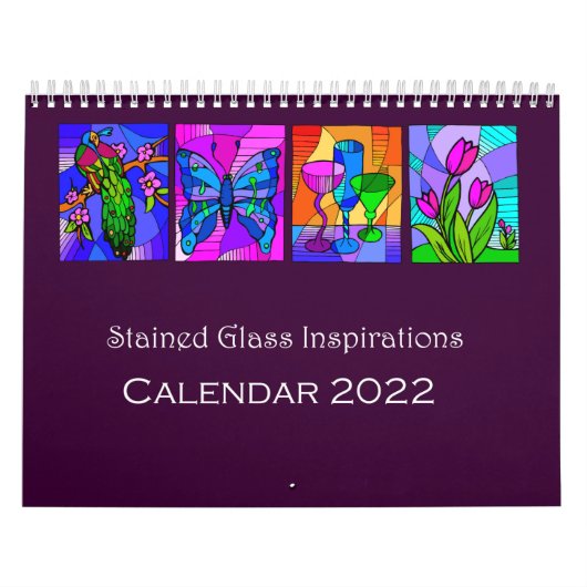 Glas in lood Inspirations 2022 Agenda Kalender (Hoes)