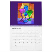 Glas in lood Inspirations 2022 Agenda Kalender (Feb 2027)