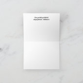 Glas in lood Inspirerend Note Kaart (Binnen)