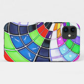 Glas in lood iPhone Case-Mate iPhone Case (Achterkant (horizontaal))