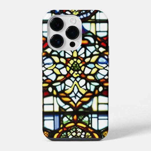 Glas in lood iPhone hoesje (Achterkant)