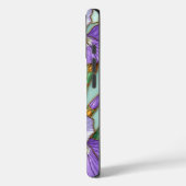 Glas in lood Iris Flower Phone Case (Achterkant / Links)