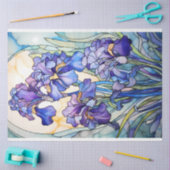 Glas in lood Irissen Tissuepapier (Craft)