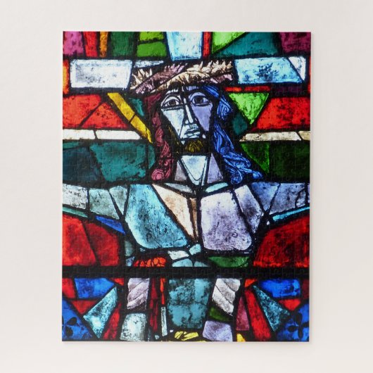 Glas in lood Jesus Legpuzzel (Verticaal)