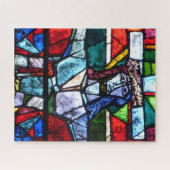 Glas in lood Jesus Legpuzzel (Horizontaal)