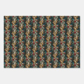 Glas in lood Jezus bidt in de wilde natuur Inpakpapier Vel (Voorkant 3)