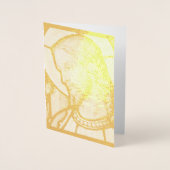 Glas in lood Jezus Christus Folie Kaart (Voorkant)