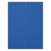 Glas in lood kalkoen bijpassend blauw tafelkleed (Voorkant)