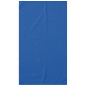 Glas in lood kalkoen bijpassend blauw tafelkleed (Voorkant)