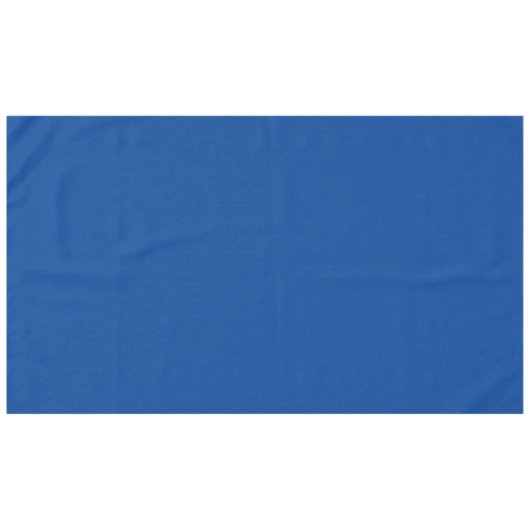 Glas in lood kalkoen bijpassend blauw tafelkleed (Voorkant (Horizontaal))