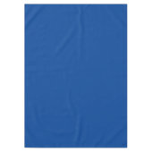 Glas in lood kalkoen bijpassend blauw tafelkleed (Voorkant)