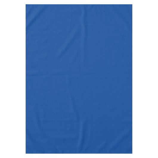 Glas in lood kalkoen bijpassend blauw tafelkleed (Voorkant)