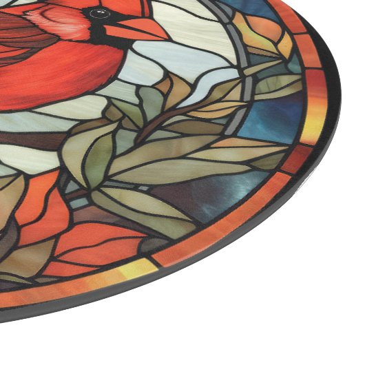 Glas in lood kardinaal snijplank (Hoek)