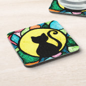 Glas in lood Kat-Onderzetters Bier Onderzetter (Linkerzijde)