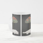 Glas in lood Kat Zonnelicht Glasglas Mok (Voorkant links)