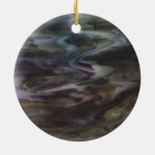 Glas in lood keramisch ornament (Achterkant)