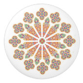 Glas in lood keramische knop (Voorkant)