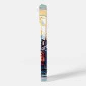 Glas in lood kerk iPhone 14 Barely There Hoesje (Achterkant / Links)