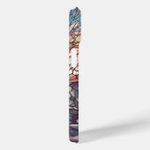 Glas in lood Kerk iPhone 15 Nauwelijks Daar Hoesje (Achterkant / Rechts)