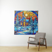 Glas in lood Kerk Tapestry Wandkleed (In situ)