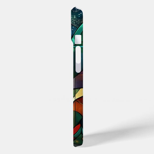 Glas in lood Kerstavond Case-Mate iPhone Case (Achterkant / Links)