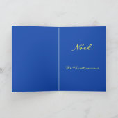 Glas in lood kerstmis in nevenzoom feestdagen kaart (Binnen)