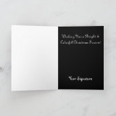 Glas in lood Kerstmis Kaart (Binnen)