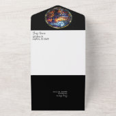 Glas-in-lood Ketel All In One Uitnodiging (Buitenkant)