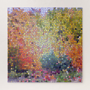 Glas in lood KIJKEN PUZZLE Legpuzzel