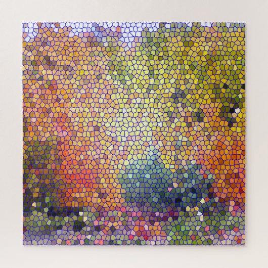 Glas in lood KIJKEN PUZZLE Legpuzzel (Verticaal)