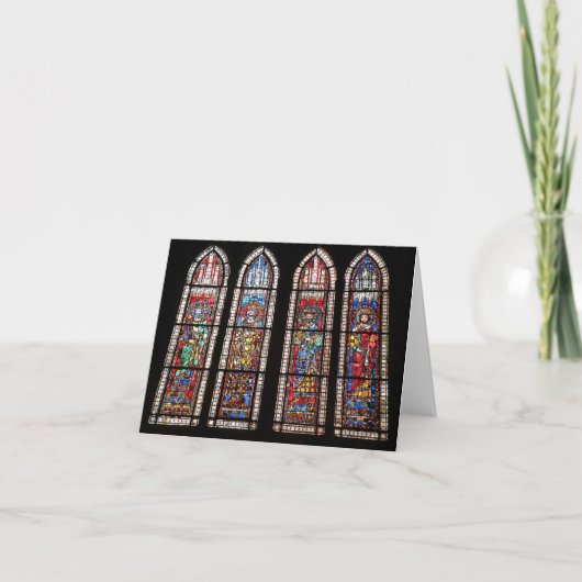 Glas in lood Kings Note Kaart (Voorkant)