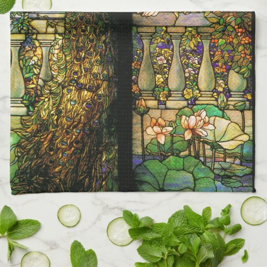 Glas in lood Kitchen Towel Theedoek (Gevouwen)