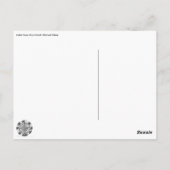 Glas in lood kleur uw kaart (Achterkant)