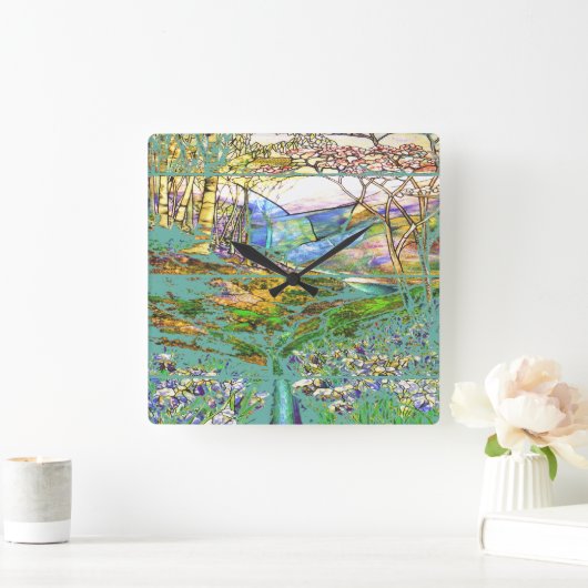  Glas in lood klok (Huis)