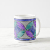 Glas in lood Koffie Mok (Voorkant rechts)