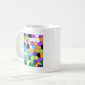 Glas in lood koffiemok (Voorkant links)