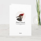 Glas in lood kruis feestdagen kaart (Achterkant)