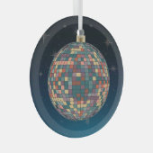 Glas in lood kunst, discobal Glas in lood stijl Glas Ornament (Voorkant Rechts)