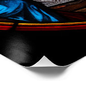 Glas in lood kunst Laatste Super Perfect Poster (Hoek)