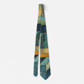 Glas-in-lood Kunst Nekband Stropdas (Achterkant)