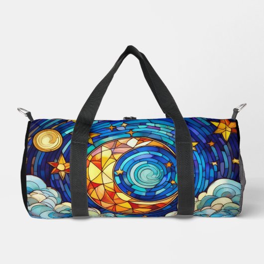 Glas in lood kunst plunjezak (Voorkant)