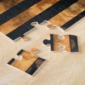 Glas-in-lood Kunstpuzzel Legpuzzel (Zijkant)