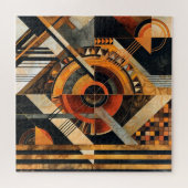 Glas-in-lood Kunstpuzzel Legpuzzel (Horizontaal)