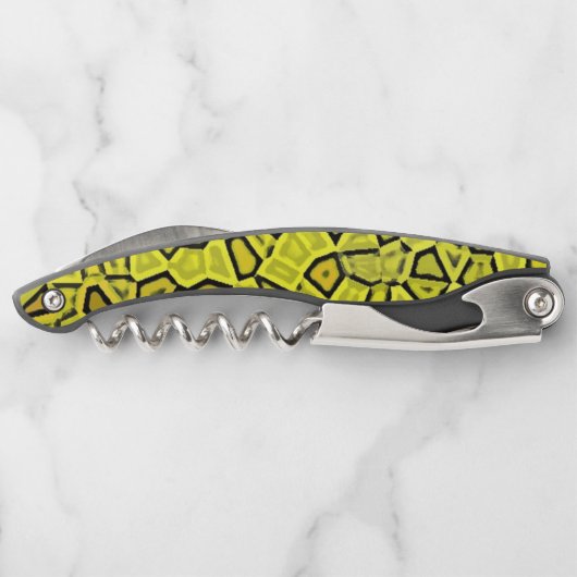 Glas in lood kurkentrekker (Achterkant)