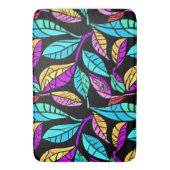 Glas in lood Leaves Design Badmat (Voorkant Verticaal)