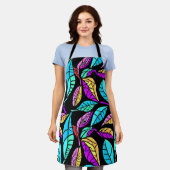 Glas in lood Leaves Design Schort (Gedragen)