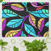 Glas in lood Leaves Design Theedoek (Gevouwen)