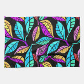 Glas in lood Leaves Design Theedoek (Horizontaal)